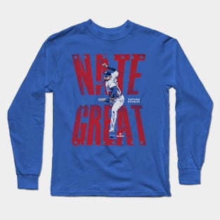 Nathan Eovaldi Texas Nate The Great Long Sleeve T-Shirt